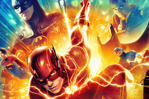 The Flash Movie Chinese Poster Imax 5k Wallpaper