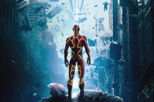 The Flash Movie Fanart 5k Wallpaper