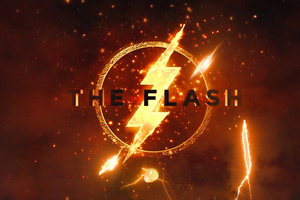 The Flash Movie Logo Wallpaper