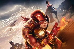 The Flash Movie Screenx Poster 5k