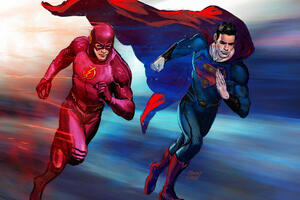 The Flash X Superman