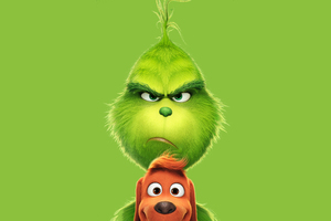 The Grinch 2018 Poster 5k (2048x1152) Resolution Wallpaper
