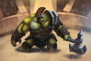 The Hulk Gladiator Artwork