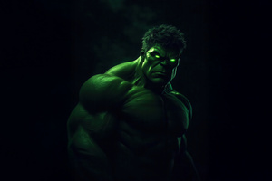 The Hulk In A Dark (2560x1700) Resolution Wallpaper
