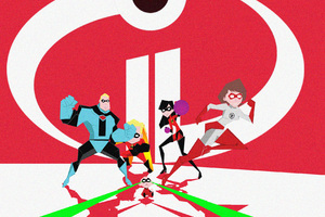 The Incredibles 2 Movie Artwork