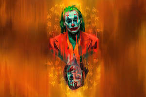 The Joker Psycho Circus (1360x768) Resolution Wallpaper