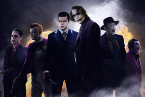 The Jokers 8k Wallpaper