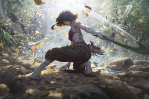 The Jungle Huntress (1280x1024) Resolution Wallpaper