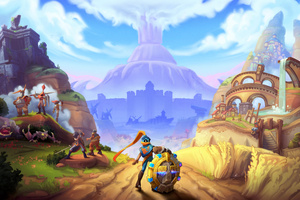 The Knightling (2932x2932) Resolution Wallpaper