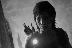 The Last Of Us Monochrome 4k (1280x1024) Resolution Wallpaper