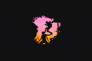 The Last Of Us Part 2 Game Minimal Wallpaper