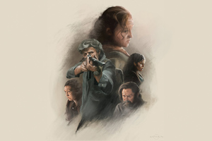 The Last Of Us Tv Series Art 5k Wallpaper