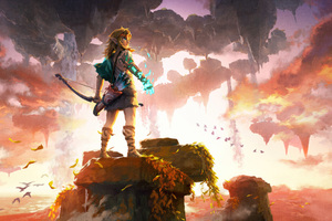 The Legend Of Zelda Tears Of The Kingdom 5k (3840x2160) Resolution Wallpaper
