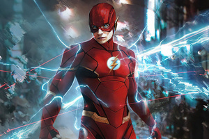 The Lightning Flash 5k Wallpaper