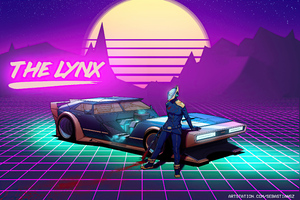 The Lynx (2048x2048) Resolution Wallpaper