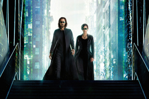 The Matrix Resurrections 2021 Wallpaper