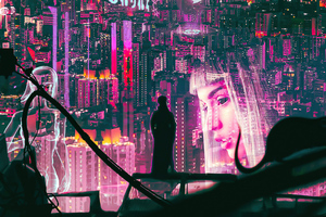 The Night Begin Ghost In The Shell Wallpaper