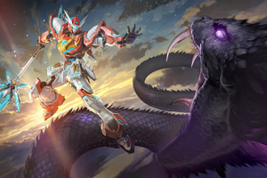 The Okawara Kunio Collab Leaves Naraka Bladepoint (3840x2400) Resolution Wallpaper