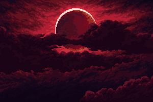 The Red Dusk Wallpaper