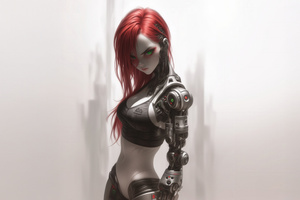 The Rise Of A Cyborg Queen (2560x1024) Resolution Wallpaper