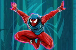 The Scarlet Spider From Earth 616 Wallpaper