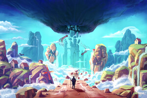 The Sojourn Video Game Key Art