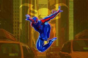 The Spiderman 2099 5k Art