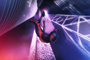 The Spiderman 2099 The Sharpshooting Wallpaper