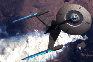 The Starship Enterprise 4k Artwork