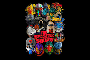 The Suicide Squad Dark Poster 5k