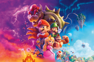 The Super Mario Bros 2023 12k Wallpaper