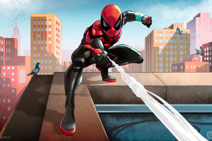 The Superior Spiderman 4k (1336x768) Resolution Wallpaper