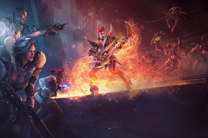 The Warframe 2025 Game (1280x800) Resolution Wallpaper