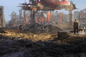 The Wasteland 4k (2560x1024) Resolution Wallpaper