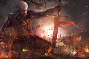 The Witcher 3 Geralt Fanart
