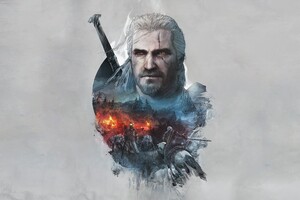 The Witcher 3 Geralt of Rivia Artwork