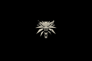 The Witcher 3 Wild Hunt Minimalism Logo Wallpaper