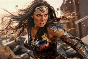The Wonder Woman Gal Gadot Art 4k Wallpaper