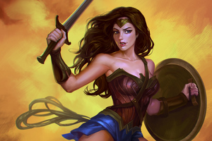 The Wonder Woman (2048x1152) Resolution Wallpaper