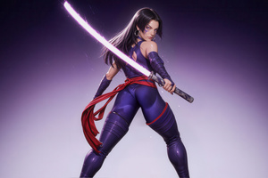 The X Force Psylocke (3840x2160) Resolution Wallpaper