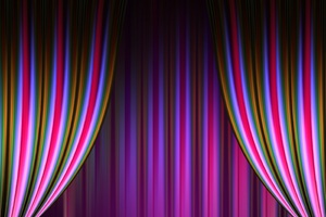Theater Curtain Cinema Abstract
