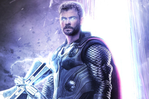 Thor Avengers Endgame (2048x1152) Resolution Wallpaper