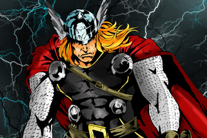 Thor Comic Art