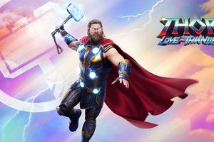Thor Love And Thunder Marvel Avengers Wallpaper