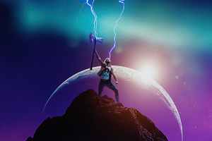 Thor Love And Thunder Movie Poster 4k