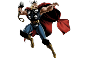 Thor Marvel Comic Art Wallpaper