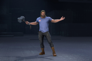 Thor Marvels Avengers 2020 Wallpaper