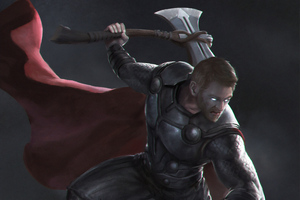 Thor New Art (2560x1600) Resolution Wallpaper