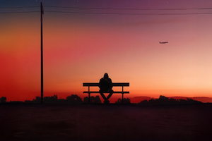 Thoughts On The Edge Of Night (1600x900) Resolution Wallpaper