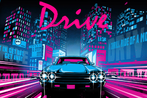 Thrill Ride Outrun Drive 4k Wallpaper